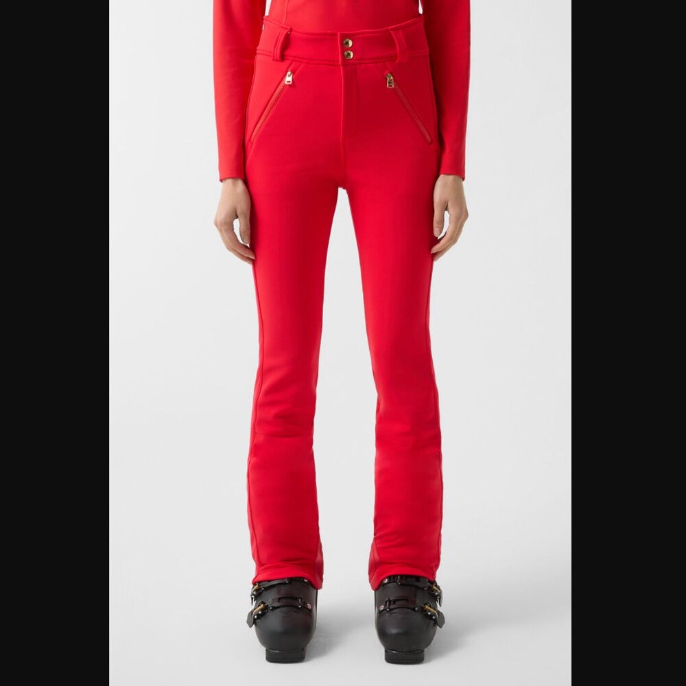 Bogner Raspberry Red Wool Blend Vintage Ski Pants women’s 40 Regular (16)